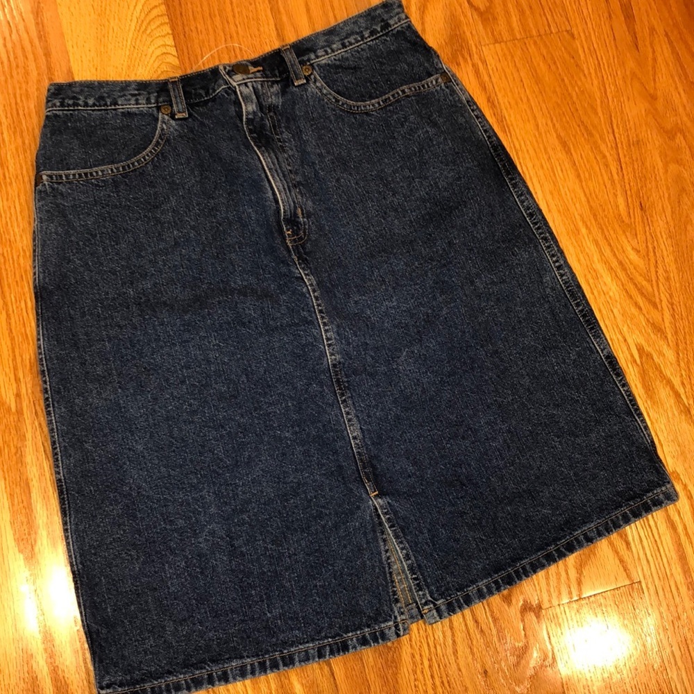 47. Jeans Skirt by Eddie Bauer NWT size 10